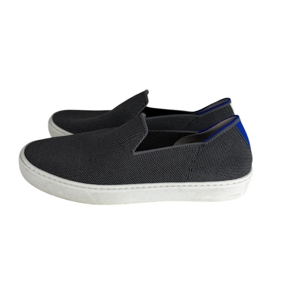 Rothy's The Sneaker Women's Casual Fabric Slip-On Shoes Gray/White Size 8.5 US
